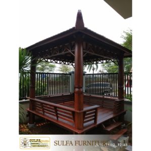 Saung Gazebo Murah Ukuran 2 Meter