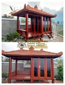 GAZEBO UKURAN 400cm X 200cm